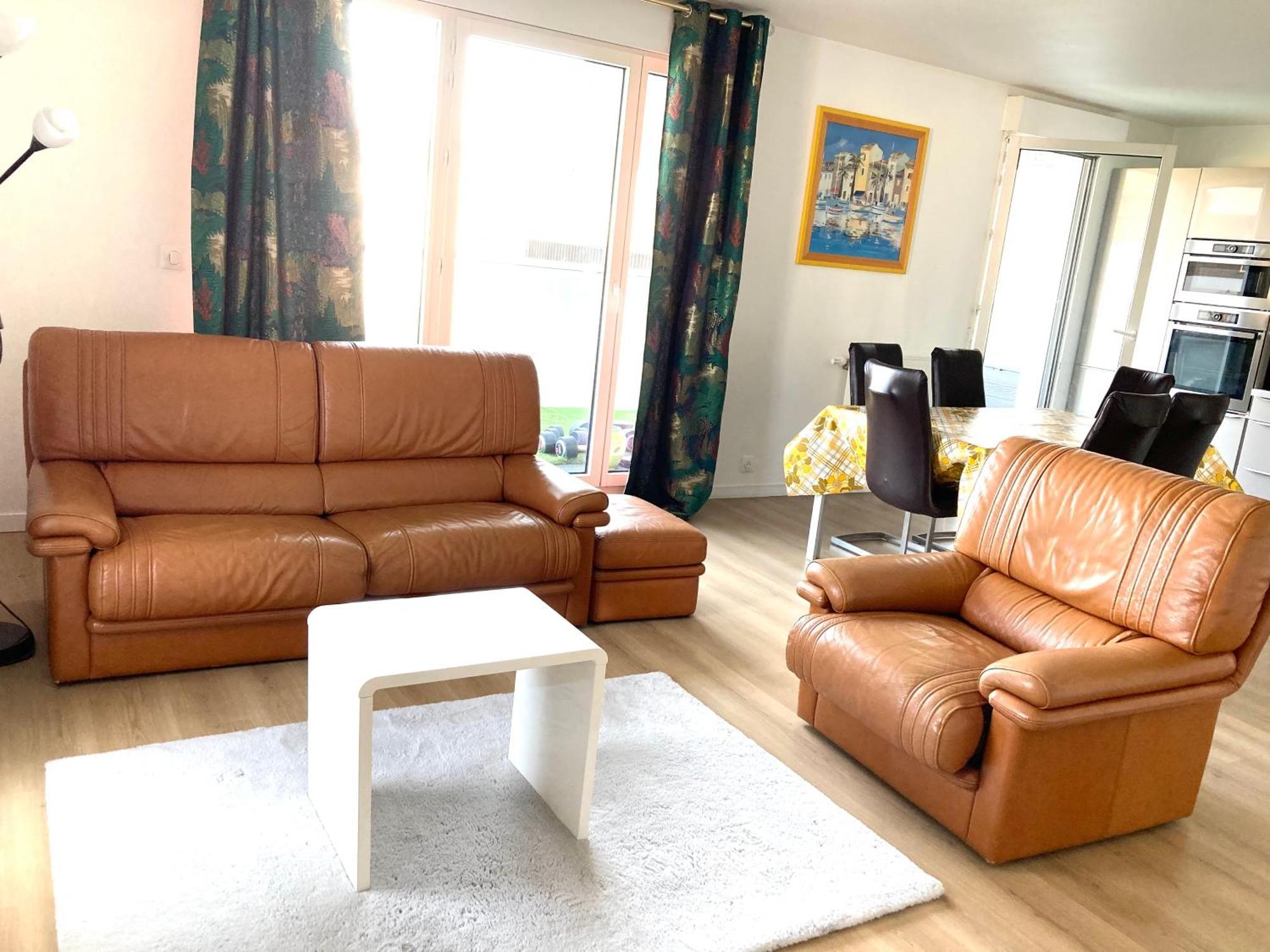 Appartement 87 M2 - 3 Chambres - 6 Personnes - Proche Paris - Parking Gratuit Аньер-сюр-Сен Экстерьер фото